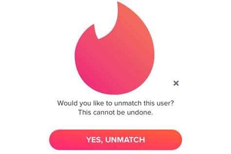 ta bort match tinder|How to Unmatch on Tinder or Delete Your Matches